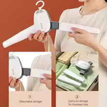 Portable Electric Clothes Dryer – Foldable Travel Drying Hanger for Home & Small Spaces
