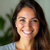 Client Jessica smiling after consultation
